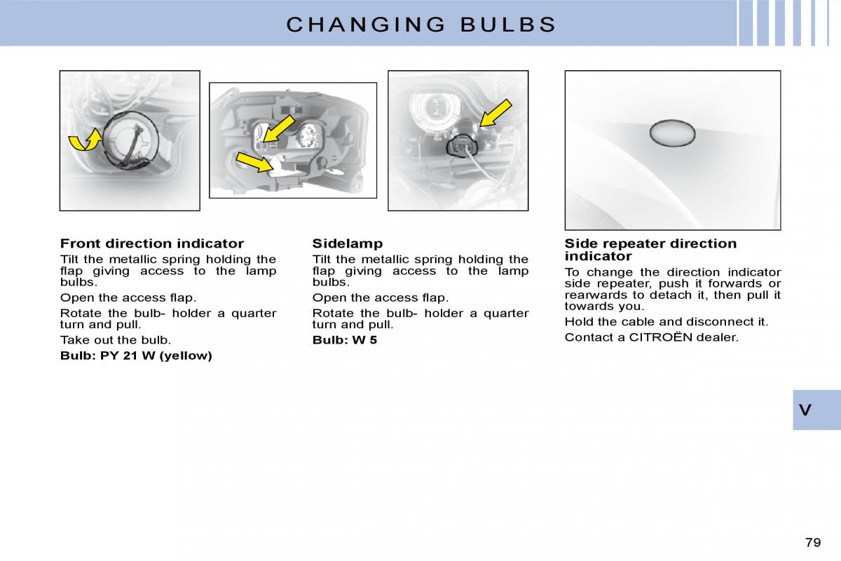 Citroen C3 II 2 owners manual / page 79