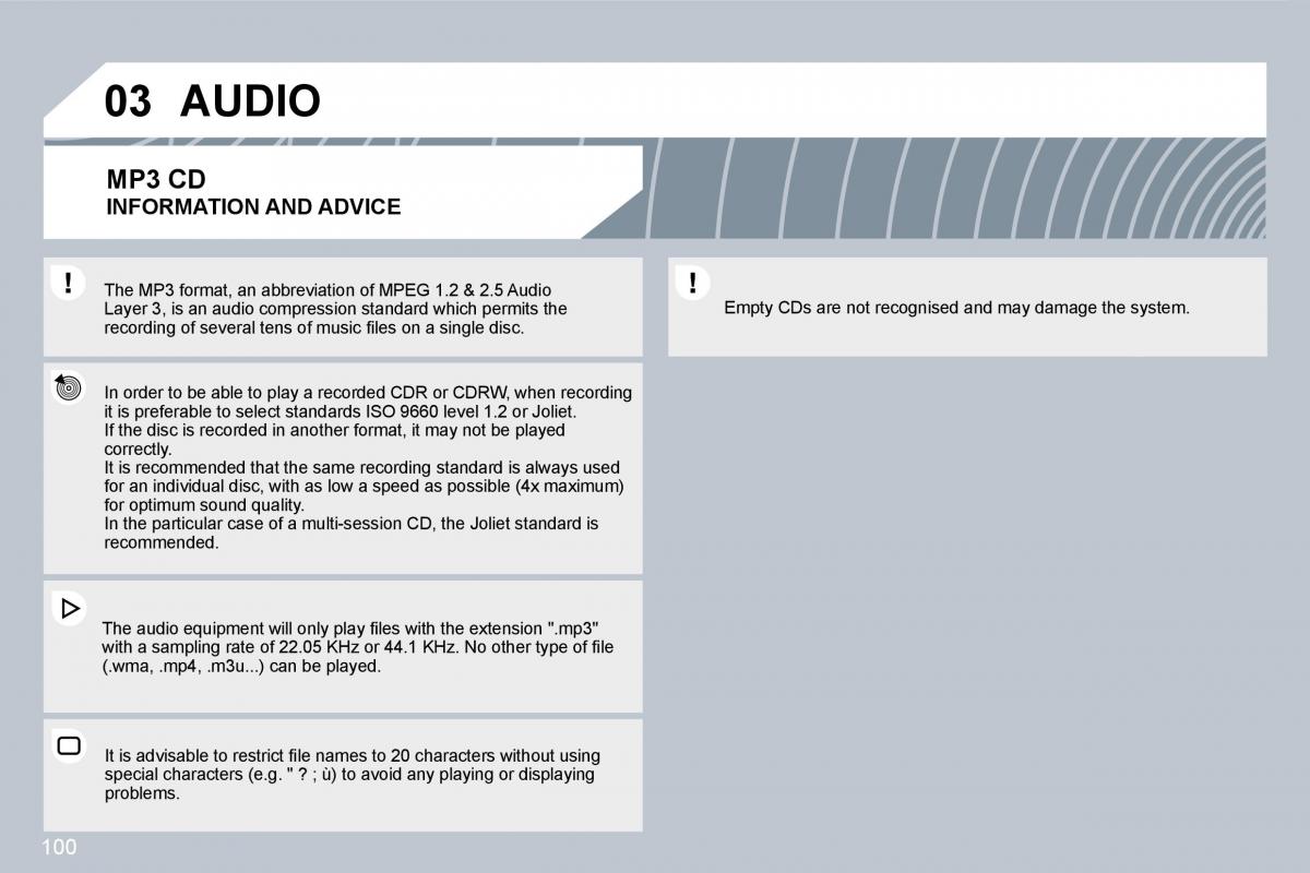 Citroen C3 II 2 owners manual / page 98