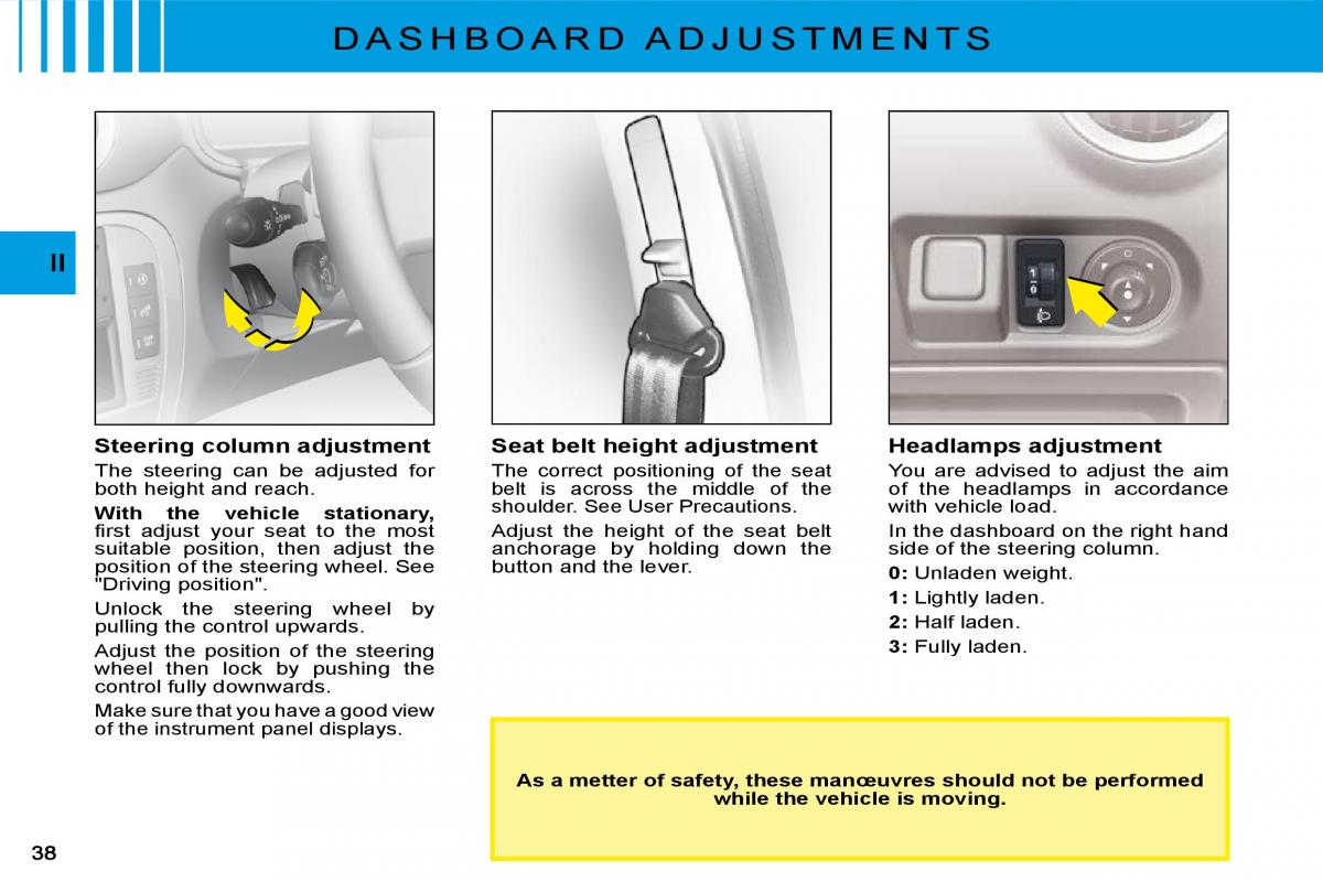 Citroen C3 II 2 owners manual / page 38