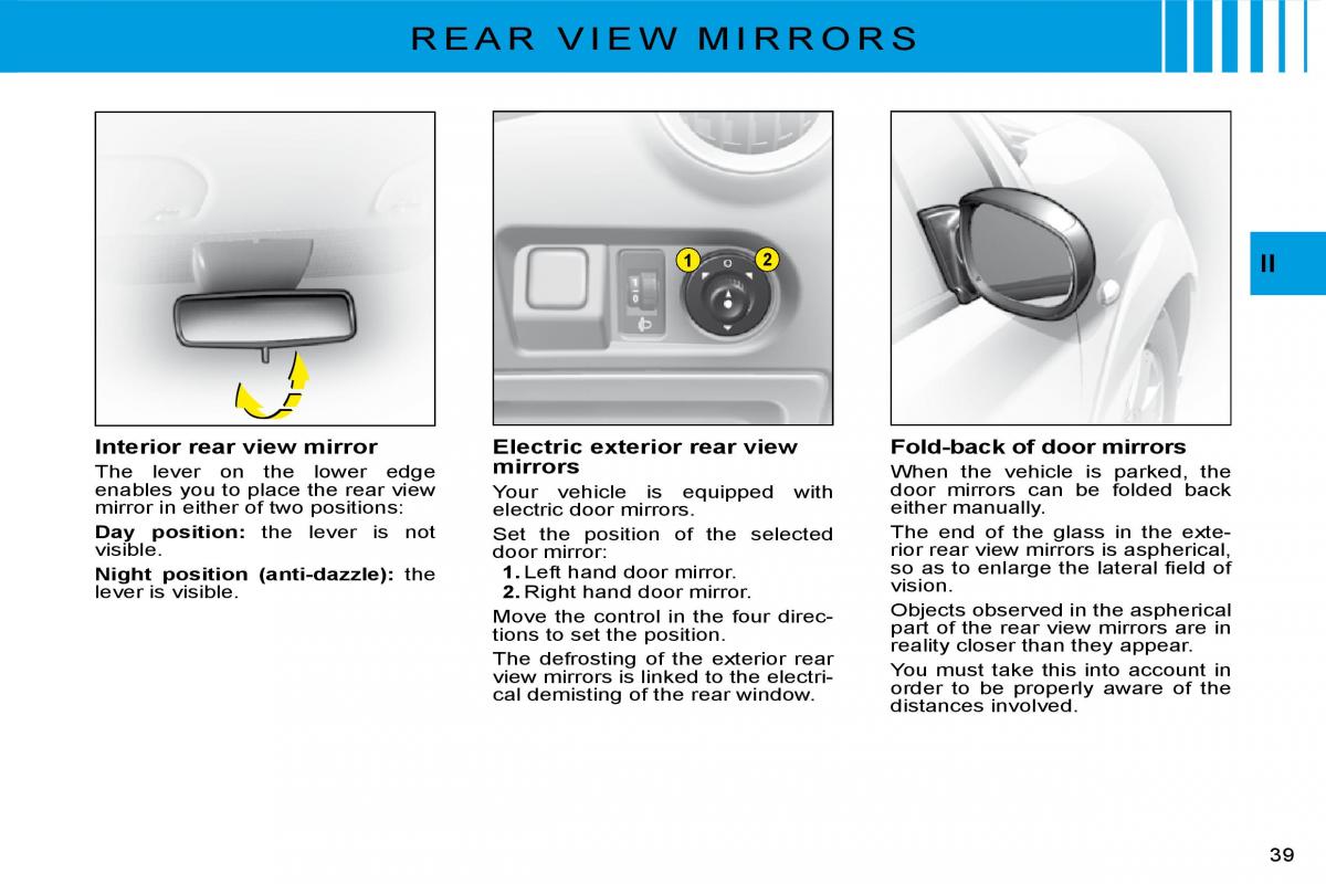 Citroen C3 II 2 owners manual / page 39
