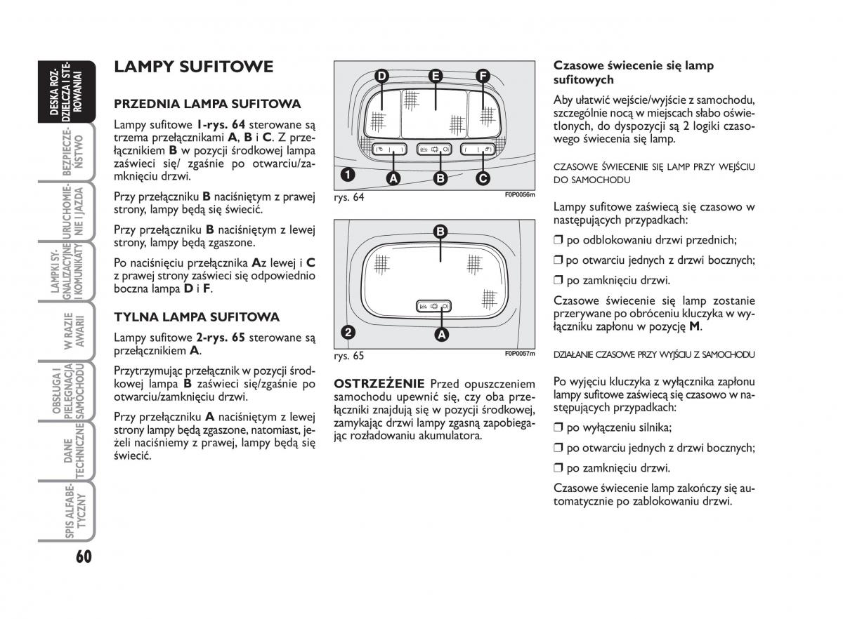 Fiat Scudo II 2 instrukcja obslugi / page 64