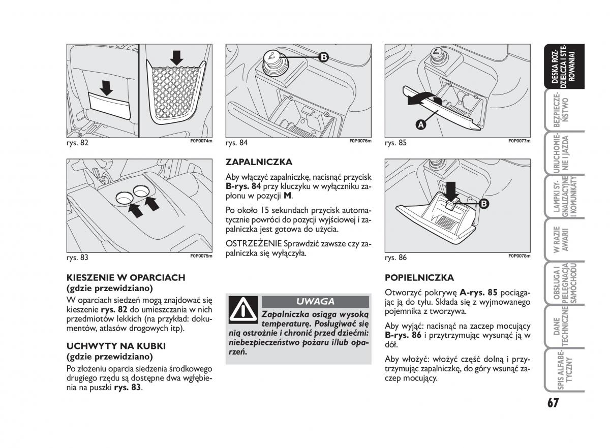 Fiat Scudo II 2 instrukcja obslugi / page 71