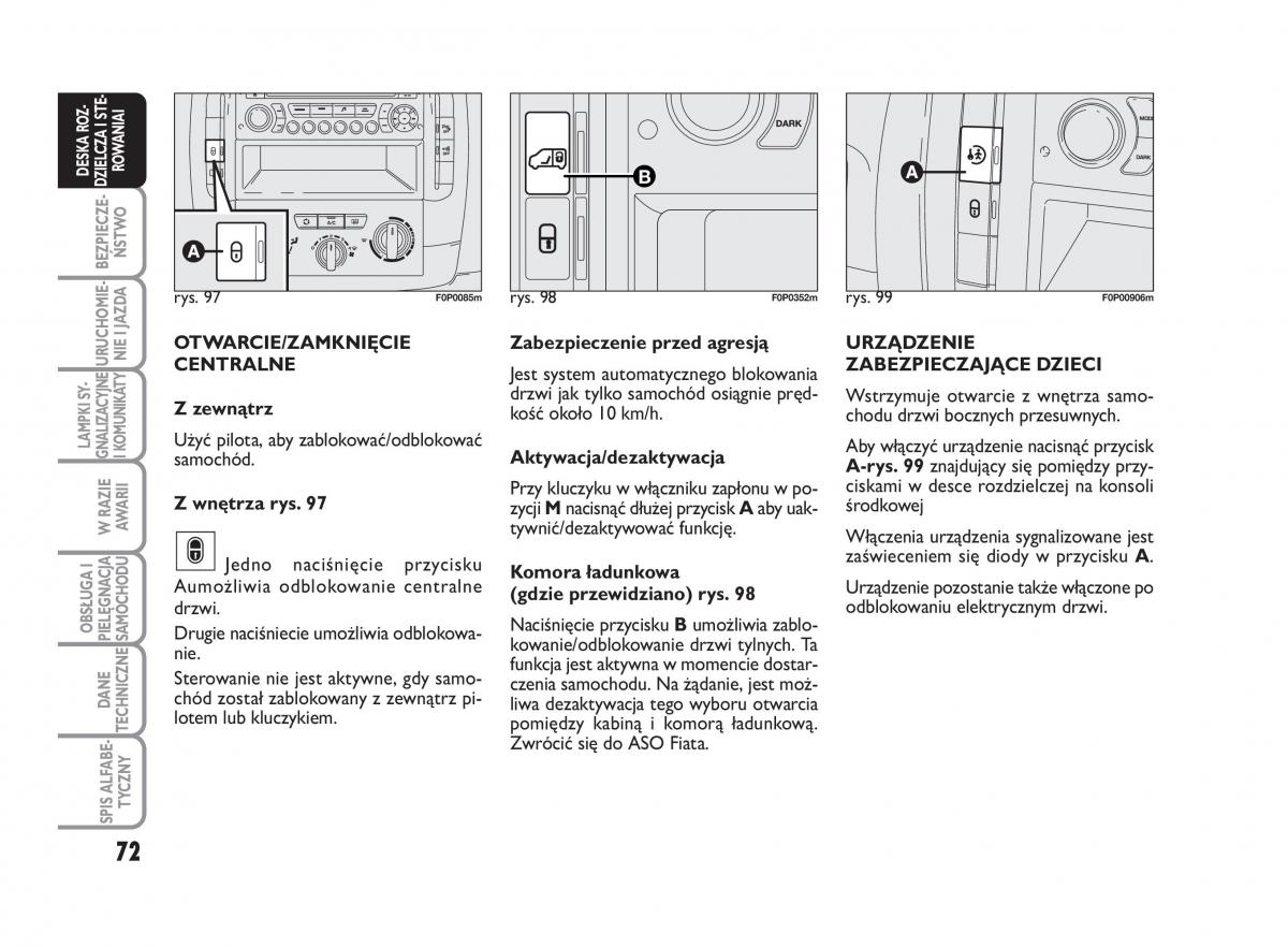 Fiat Scudo II 2 instrukcja obslugi / page 76