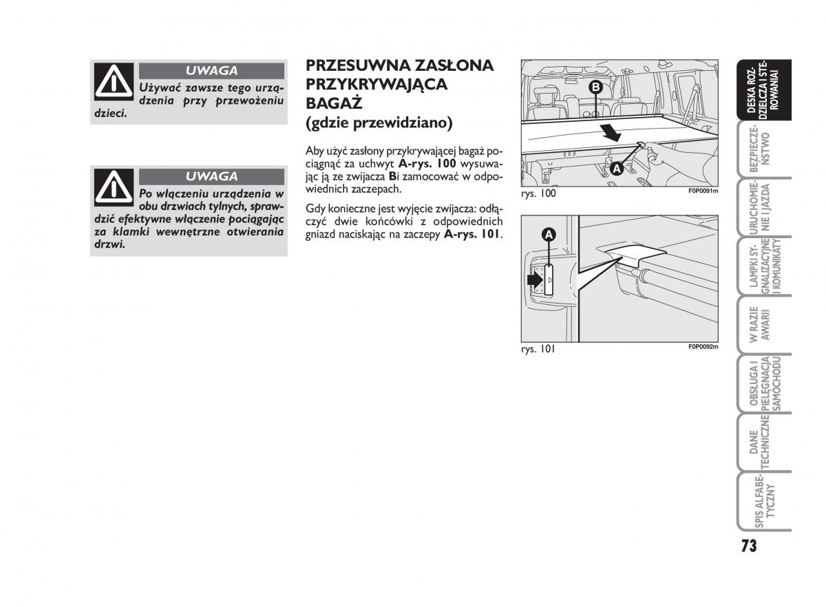 Fiat Scudo II 2 instrukcja obslugi / page 77