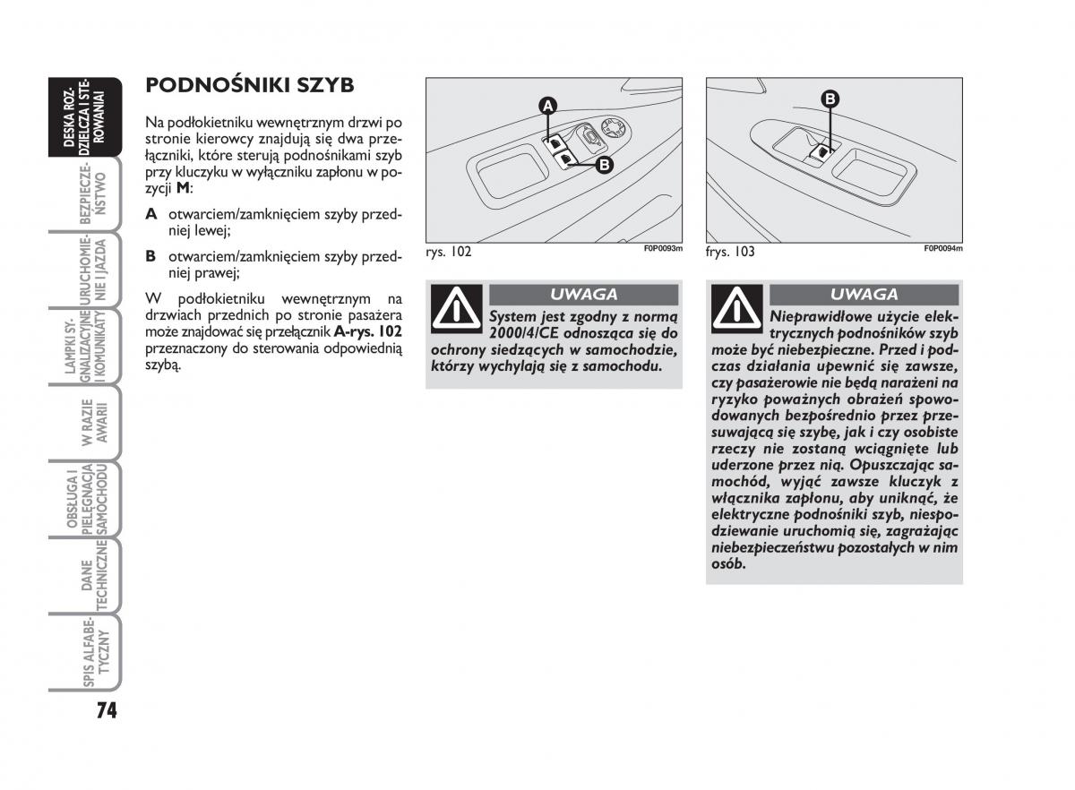 Fiat Scudo II 2 instrukcja obslugi / page 78