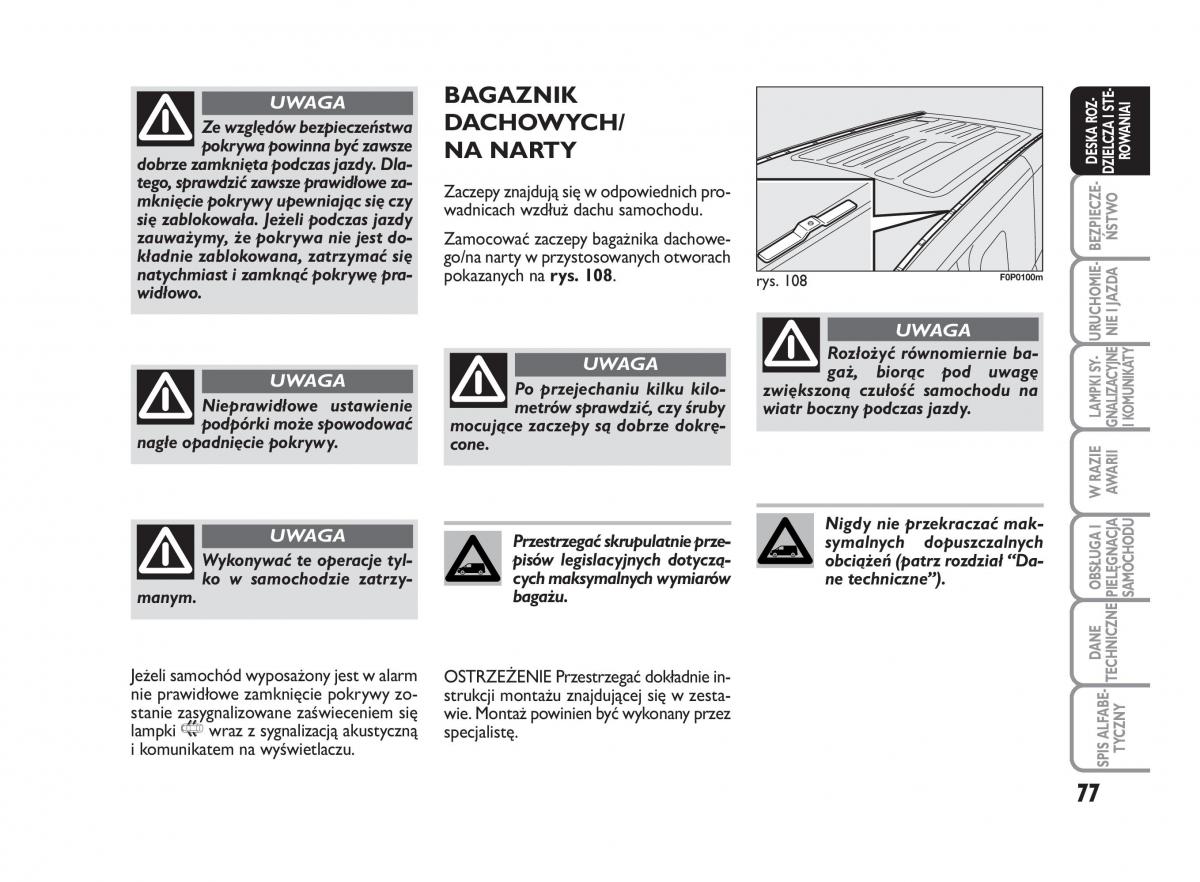 Fiat Scudo II 2 instrukcja obslugi / page 81