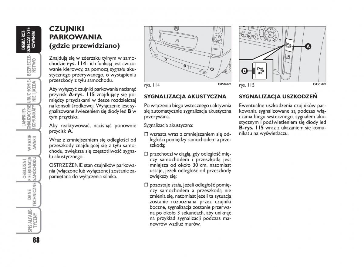 Fiat Scudo II 2 instrukcja obslugi / page 92