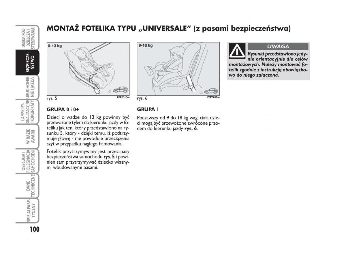 Fiat Scudo II 2 instrukcja obslugi / page 104