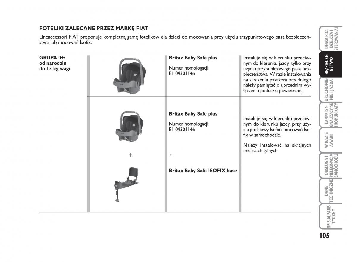 Fiat Scudo II 2 instrukcja obslugi / page 109