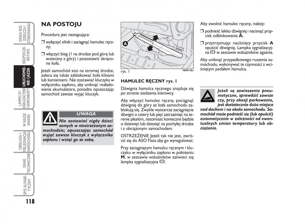 Fiat Scudo II 2 instrukcja obslugi / page 122