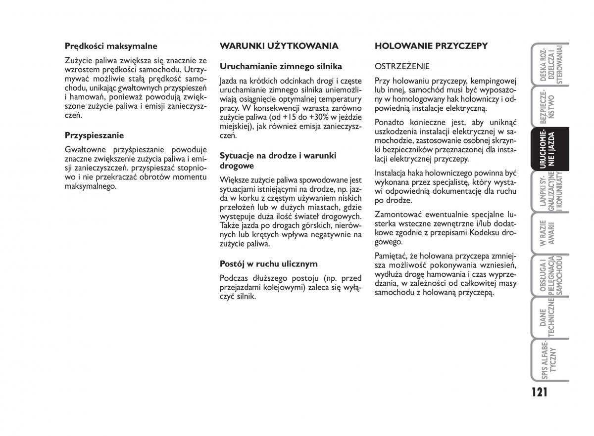 Fiat Scudo II 2 instrukcja obslugi / page 125