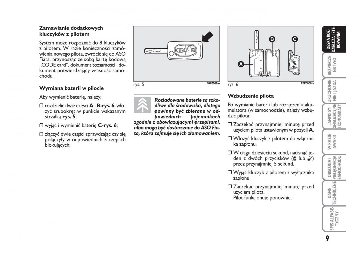 Fiat Scudo II 2 instrukcja obslugi / page 13