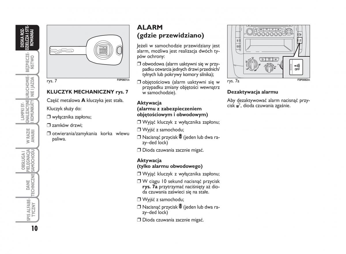 Fiat Scudo II 2 instrukcja obslugi / page 14