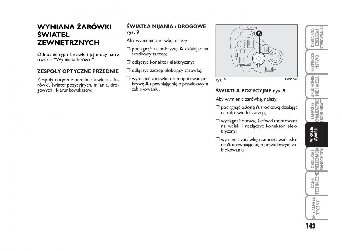 Fiat Scudo II 2 instrukcja obslugi / page 147