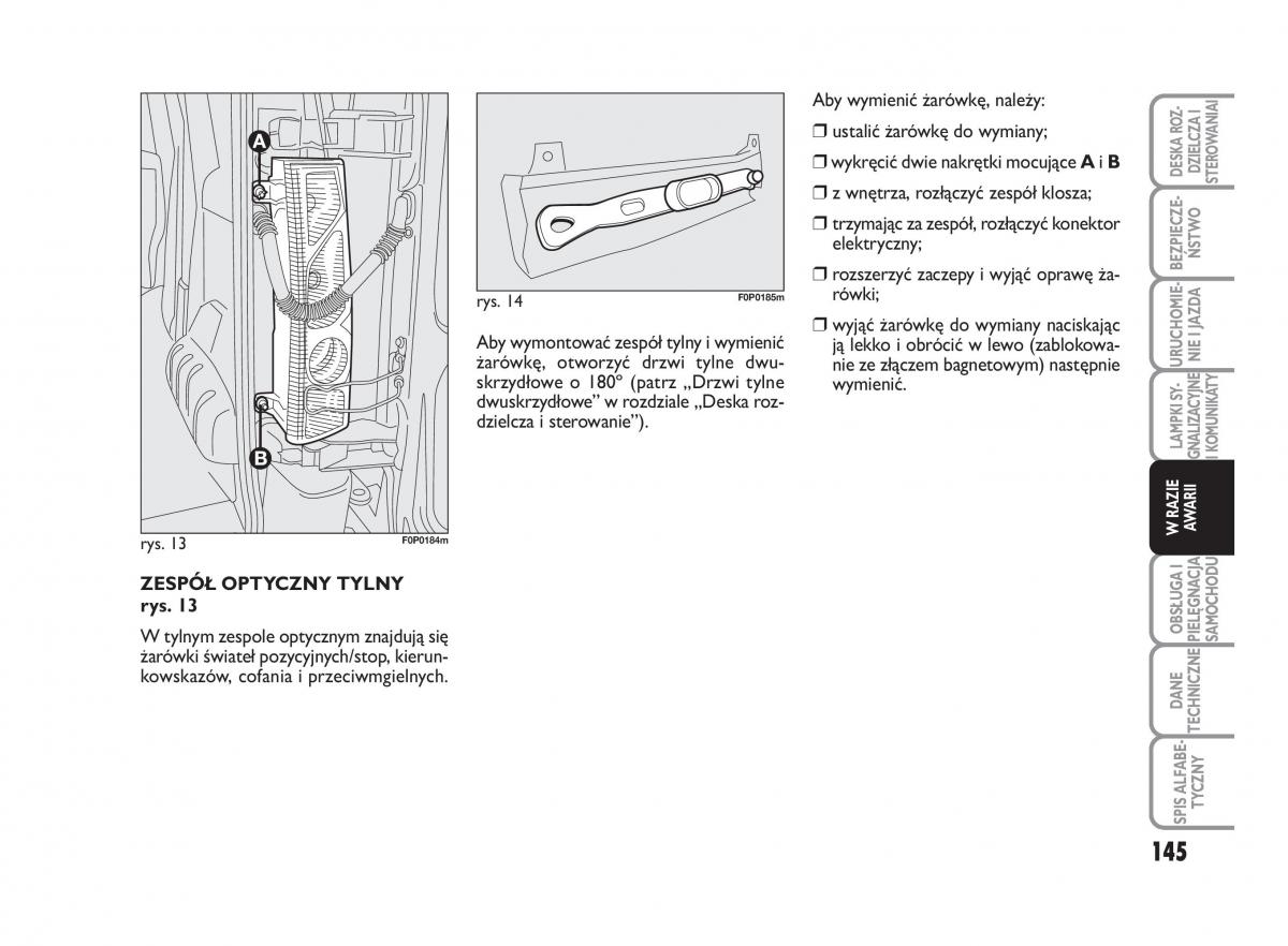 Fiat Scudo II 2 instrukcja obslugi / page 149