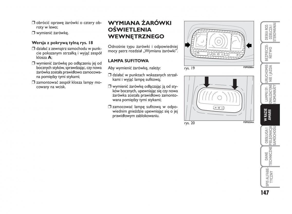 Fiat Scudo II 2 instrukcja obslugi / page 151