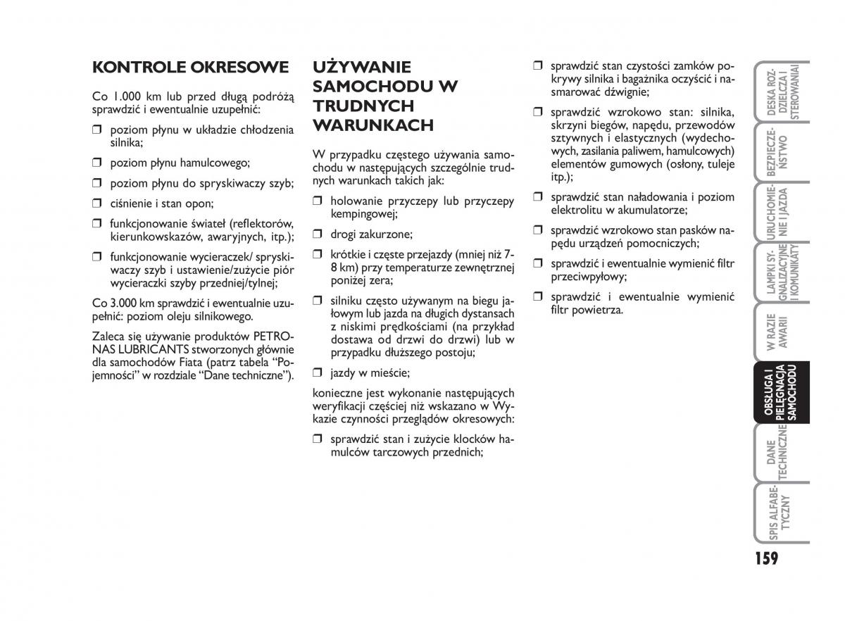 Fiat Scudo II 2 instrukcja obslugi / page 163