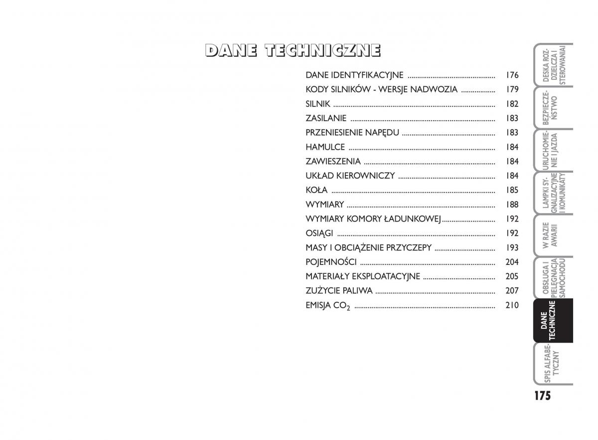 Fiat Scudo II 2 instrukcja obslugi / page 179