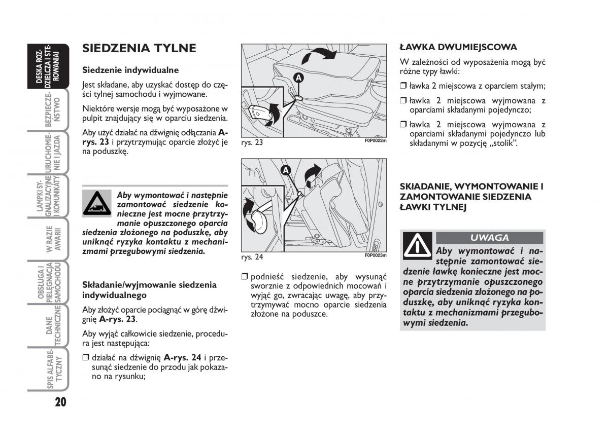 Fiat Scudo II 2 instrukcja obslugi / page 24