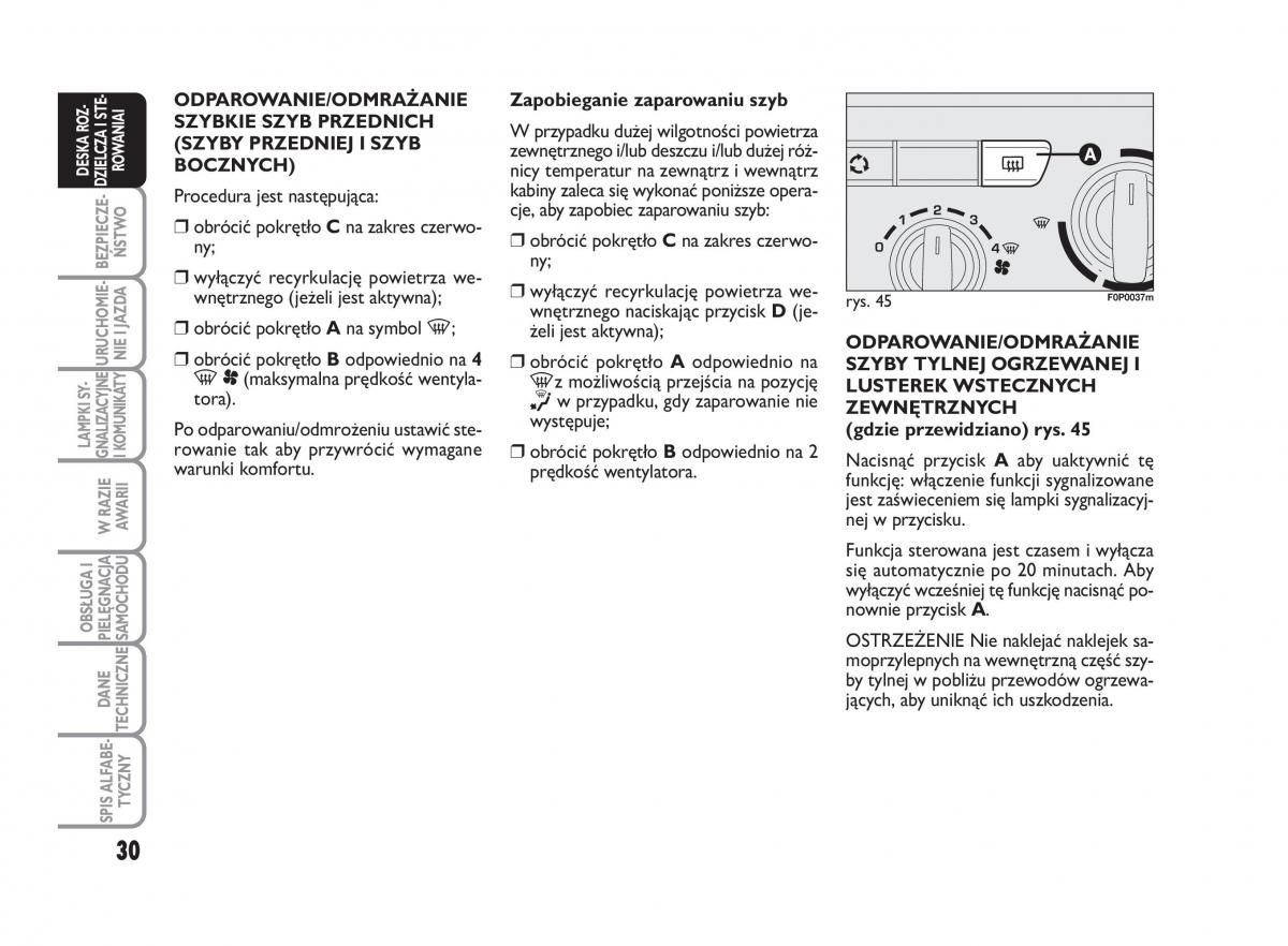 Fiat Scudo II 2 instrukcja obslugi / page 34