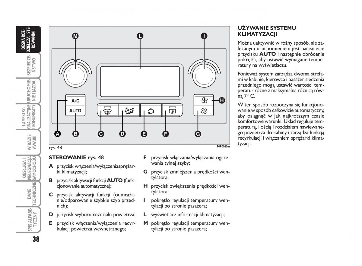 Fiat Scudo II 2 instrukcja obslugi / page 42