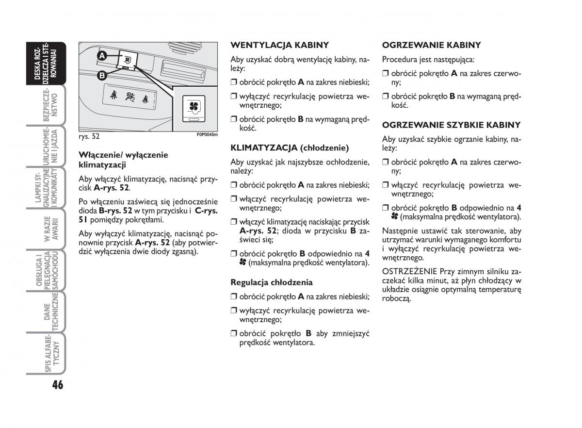 Fiat Scudo II 2 instrukcja obslugi / page 50