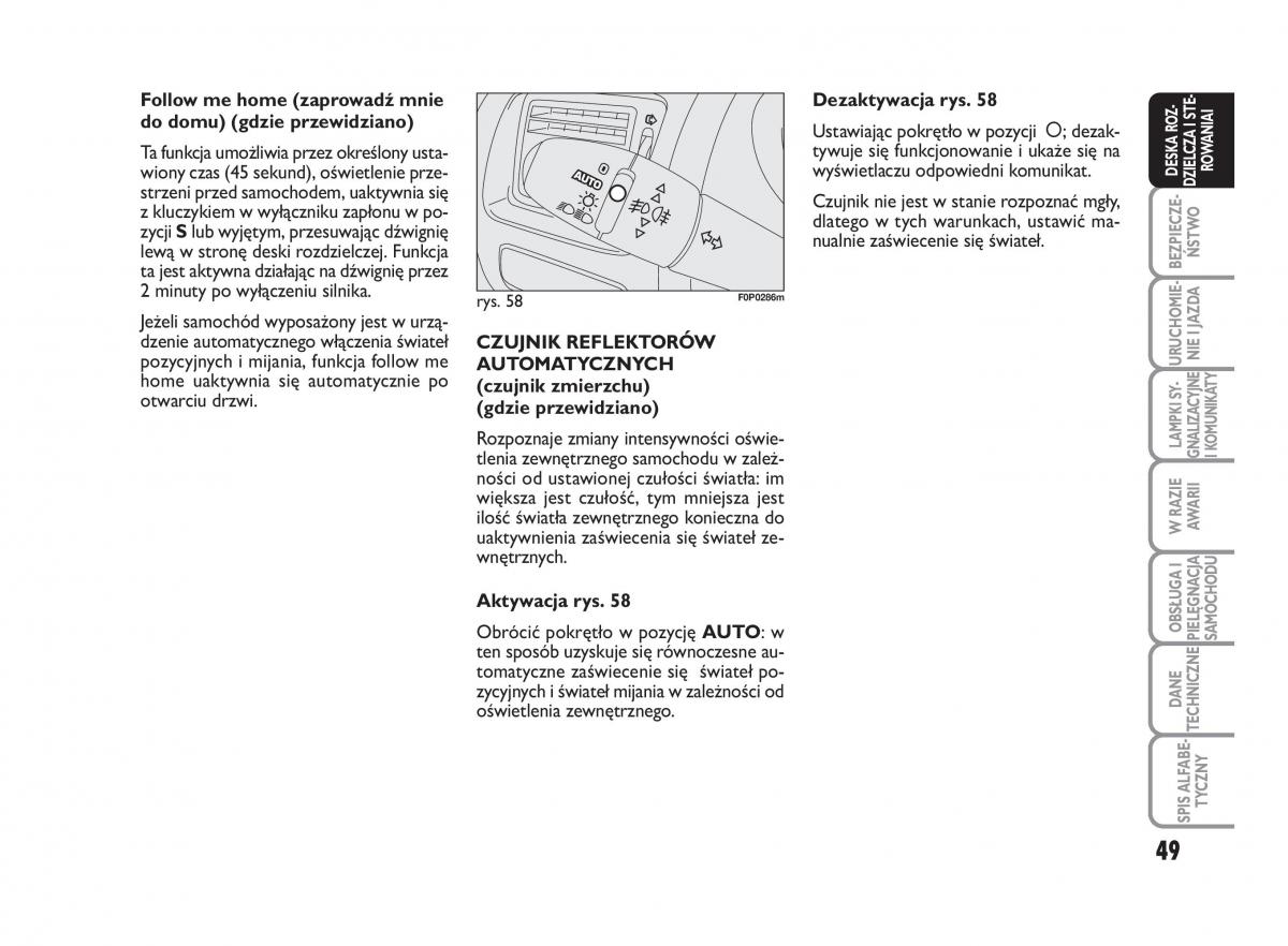 Fiat Scudo II 2 instrukcja obslugi / page 53