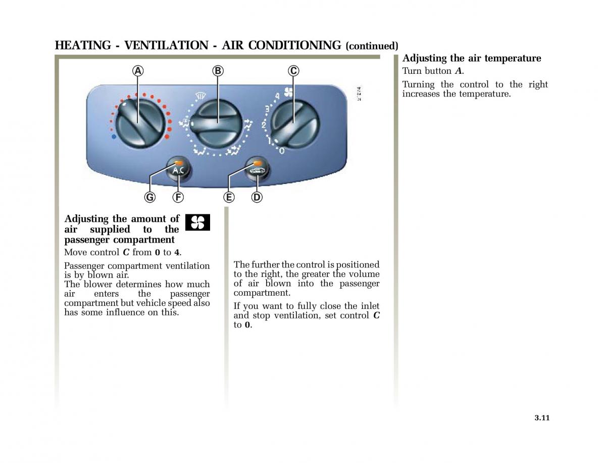 Renault Clio II 2 sedan owners manual / page 90