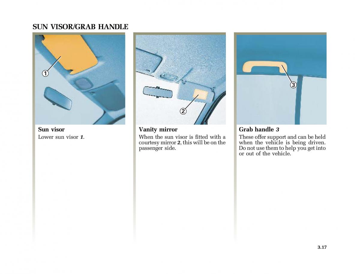 Renault Clio II 2 sedan owners manual / page 96