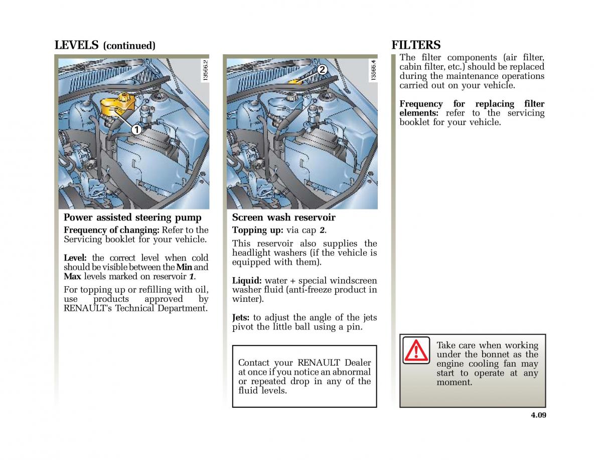 Renault Clio II 2 sedan owners manual / page 112