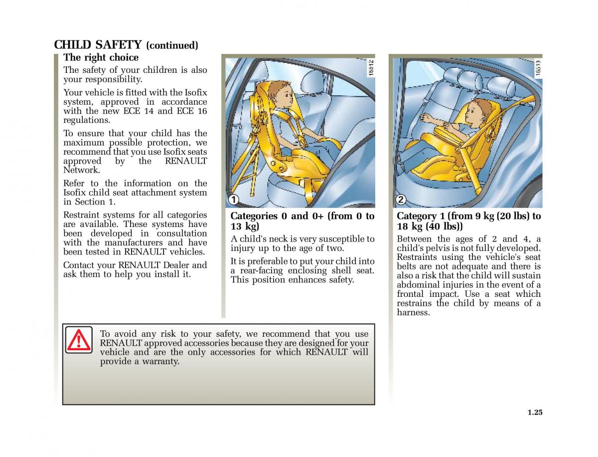 Renault Clio II 2 sedan owners manual / page 32