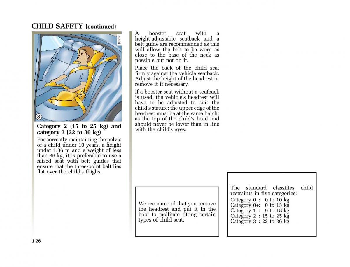 Renault Clio II 2 sedan owners manual / page 33