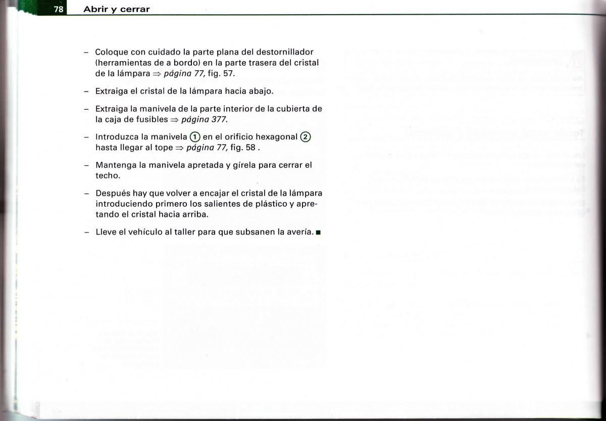 Audi A4 B6 8E manual del propietario / page 74