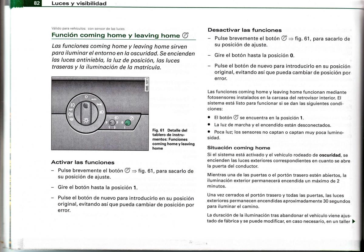 Audi A4 B6 8E manual del propietario / page 78