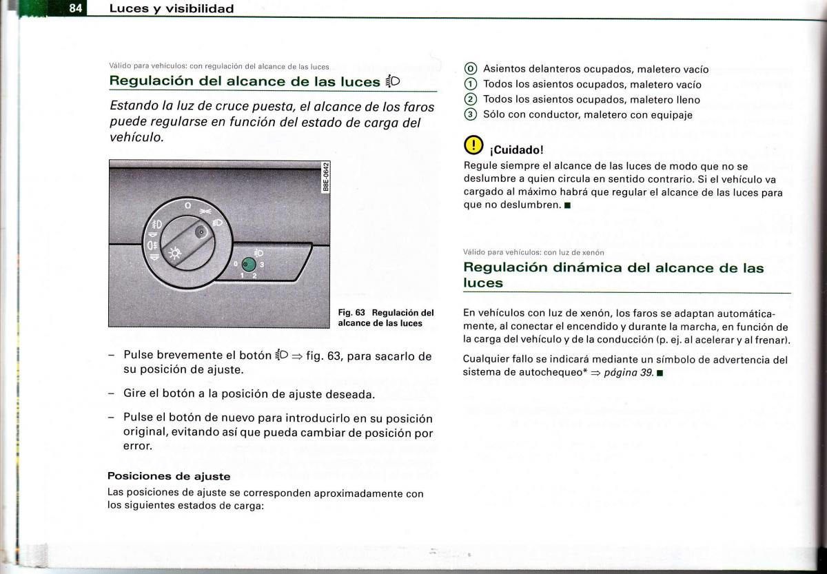 Audi A4 B6 8E manual del propietario / page 80