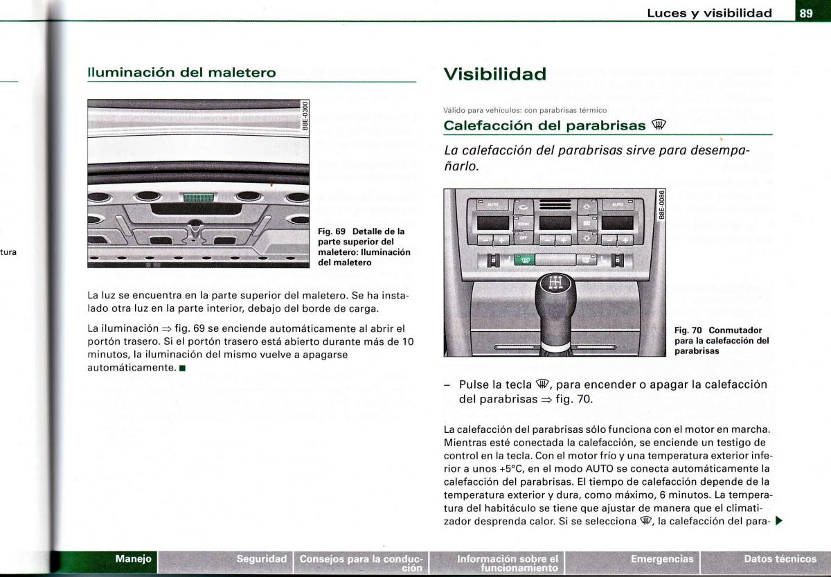 Audi A4 B6 8E manual del propietario / page 85