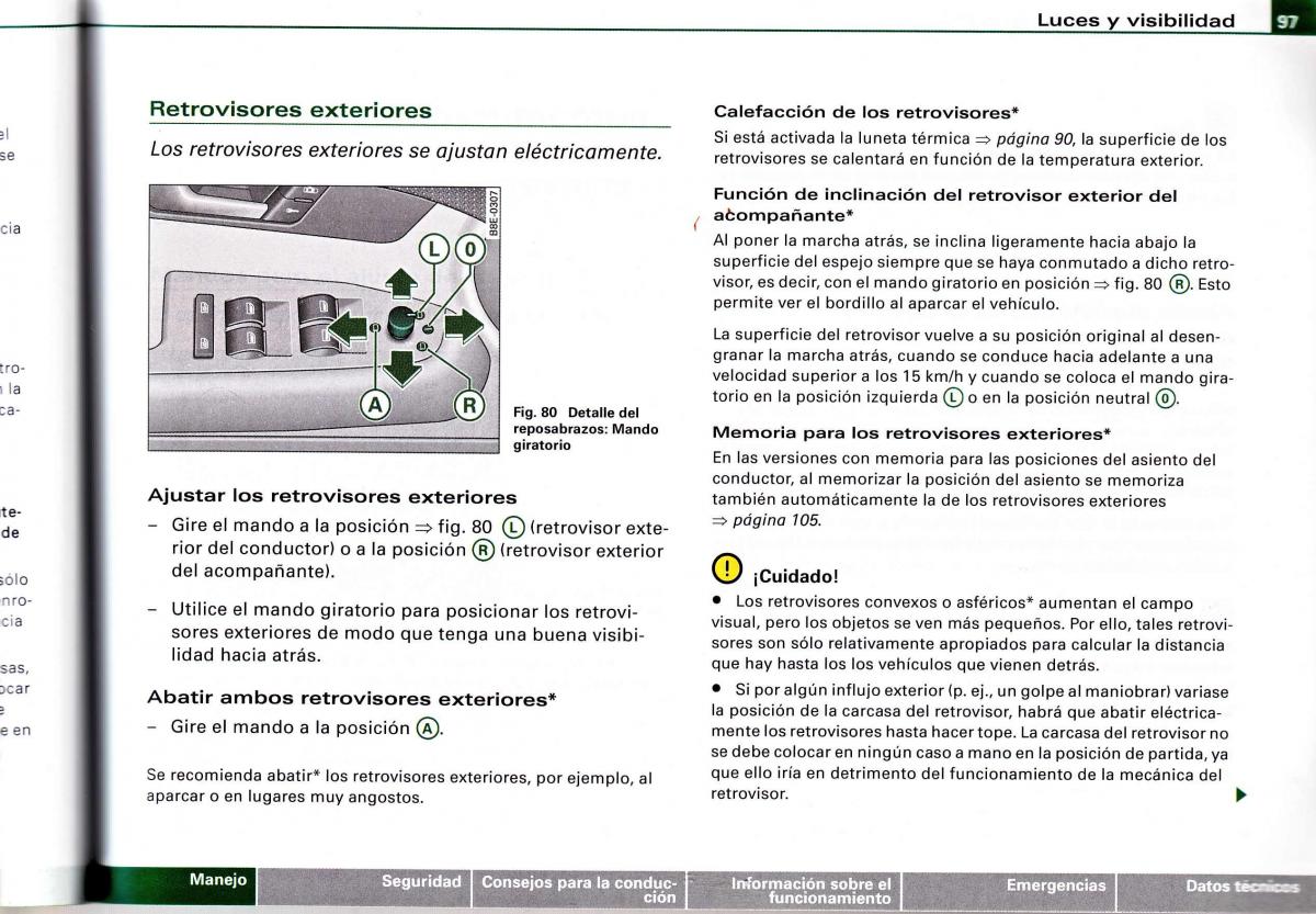 Audi A4 B6 8E manual del propietario / page 93