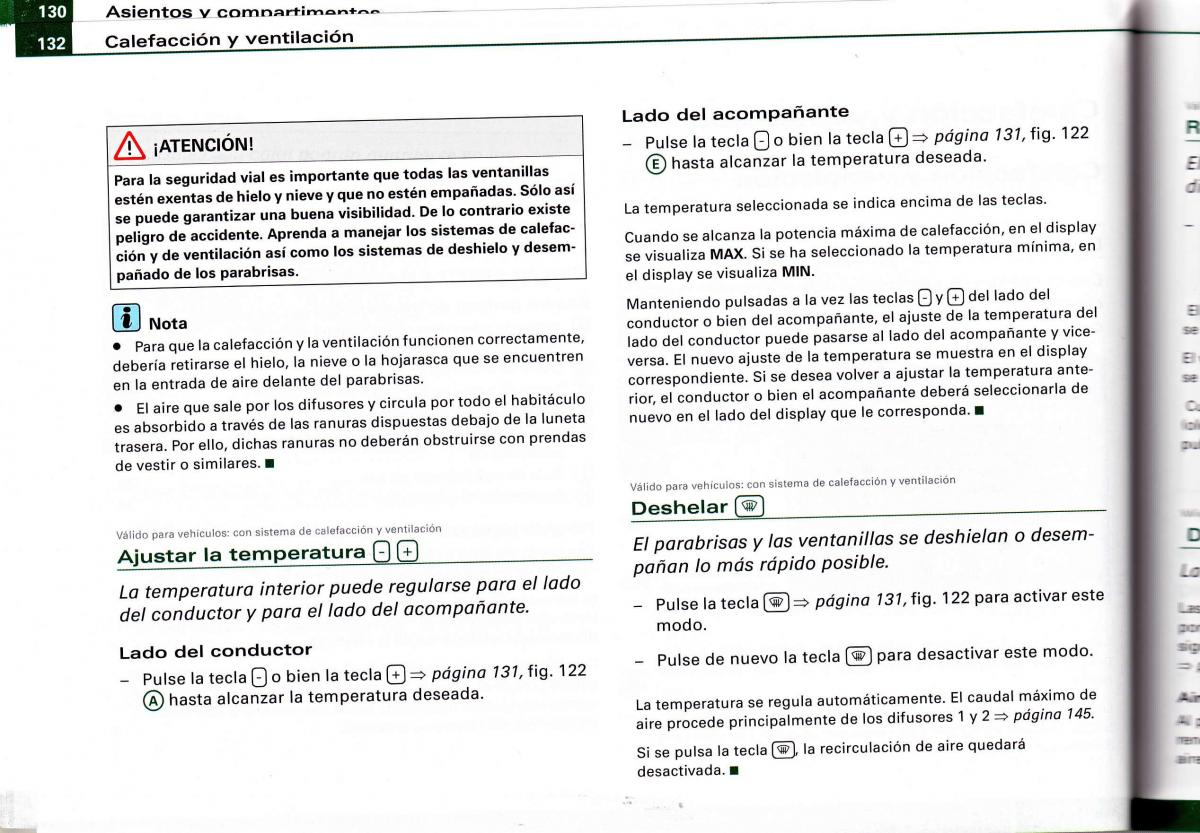 Audi A4 B6 8E manual del propietario / page 128