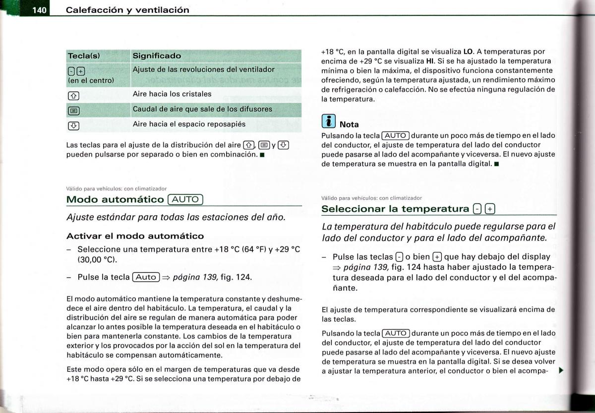 Audi A4 B6 8E manual del propietario / page 136