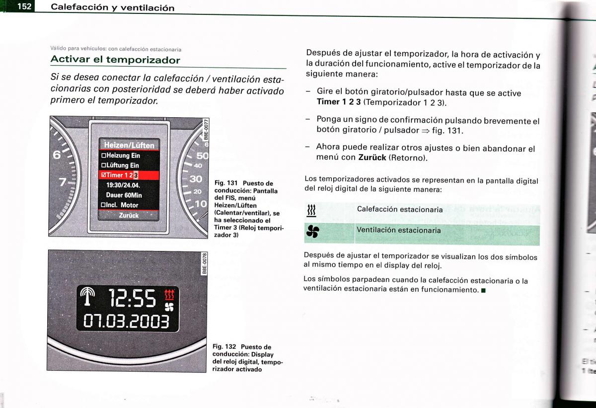 Audi A4 B6 8E manual del propietario / page 148