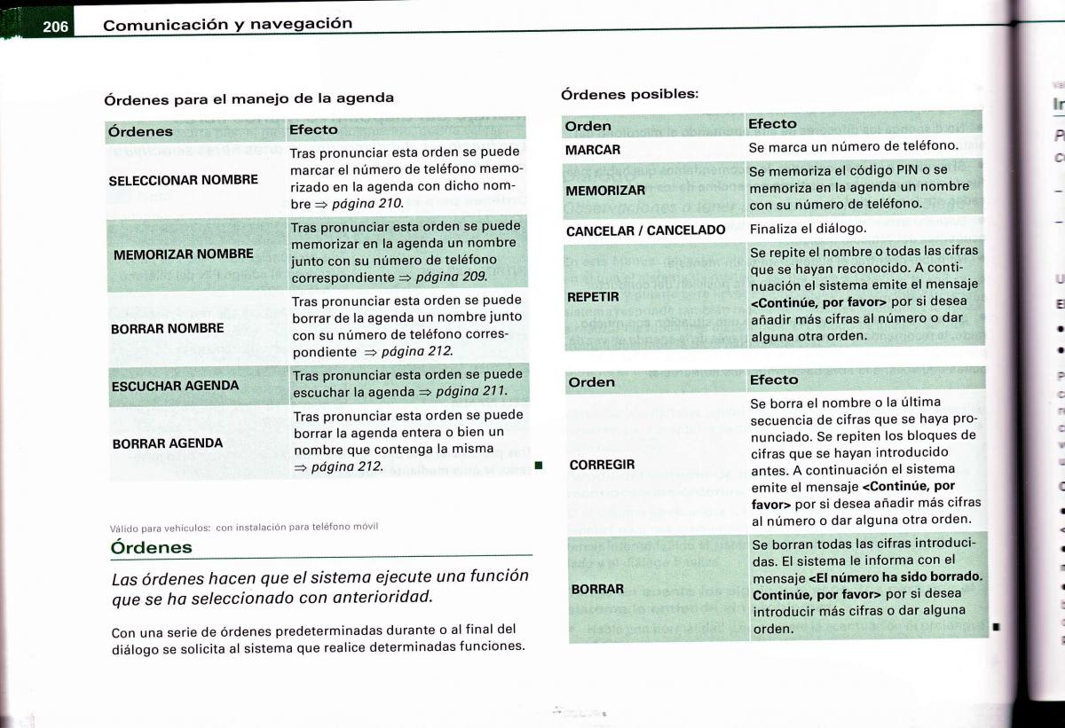 Audi A4 B6 8E manual del propietario / page 202