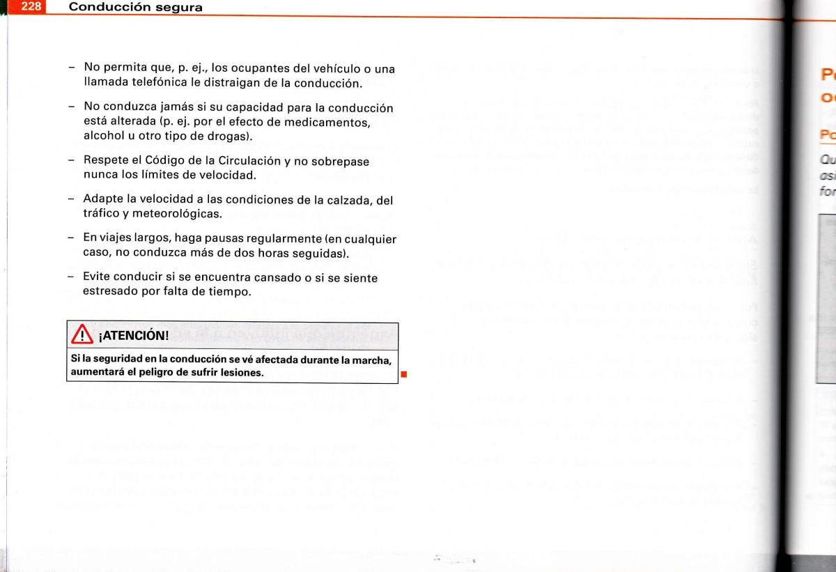 Audi A4 B6 8E manual del propietario / page 222