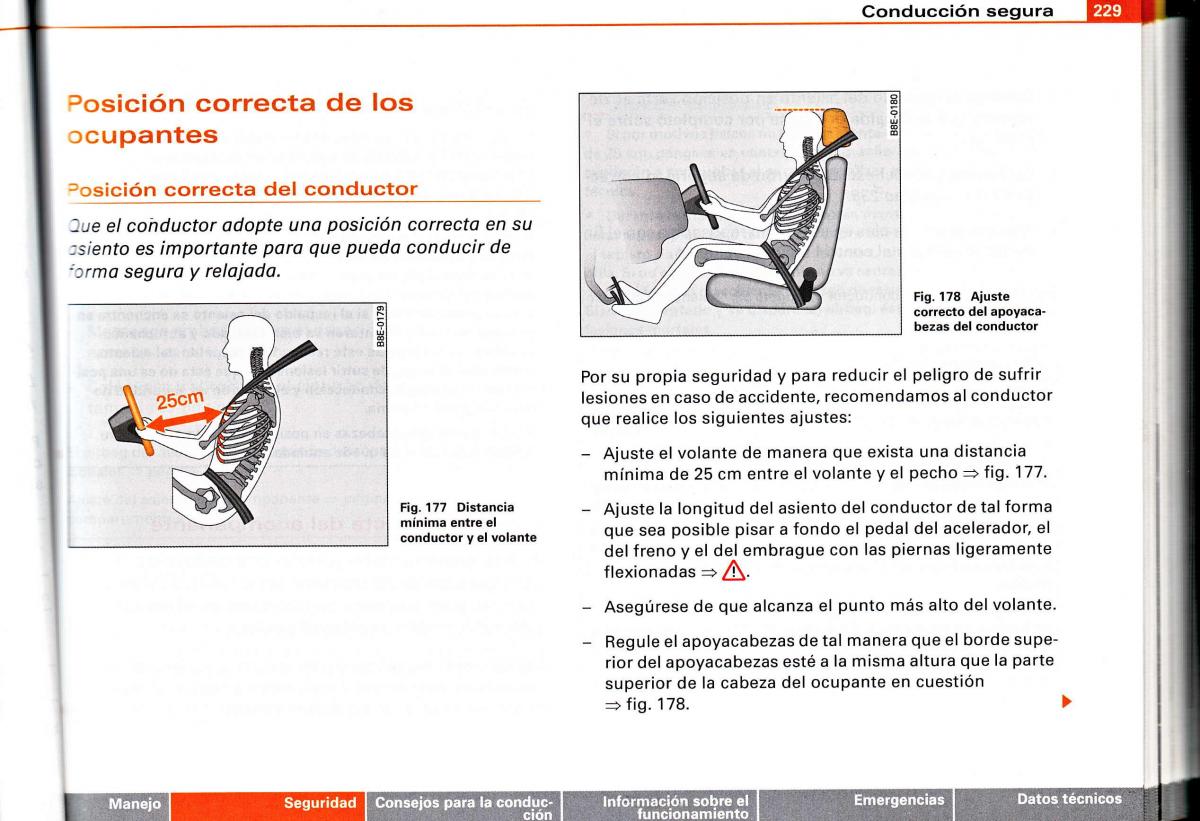 Audi A4 B6 8E manual del propietario / page 223