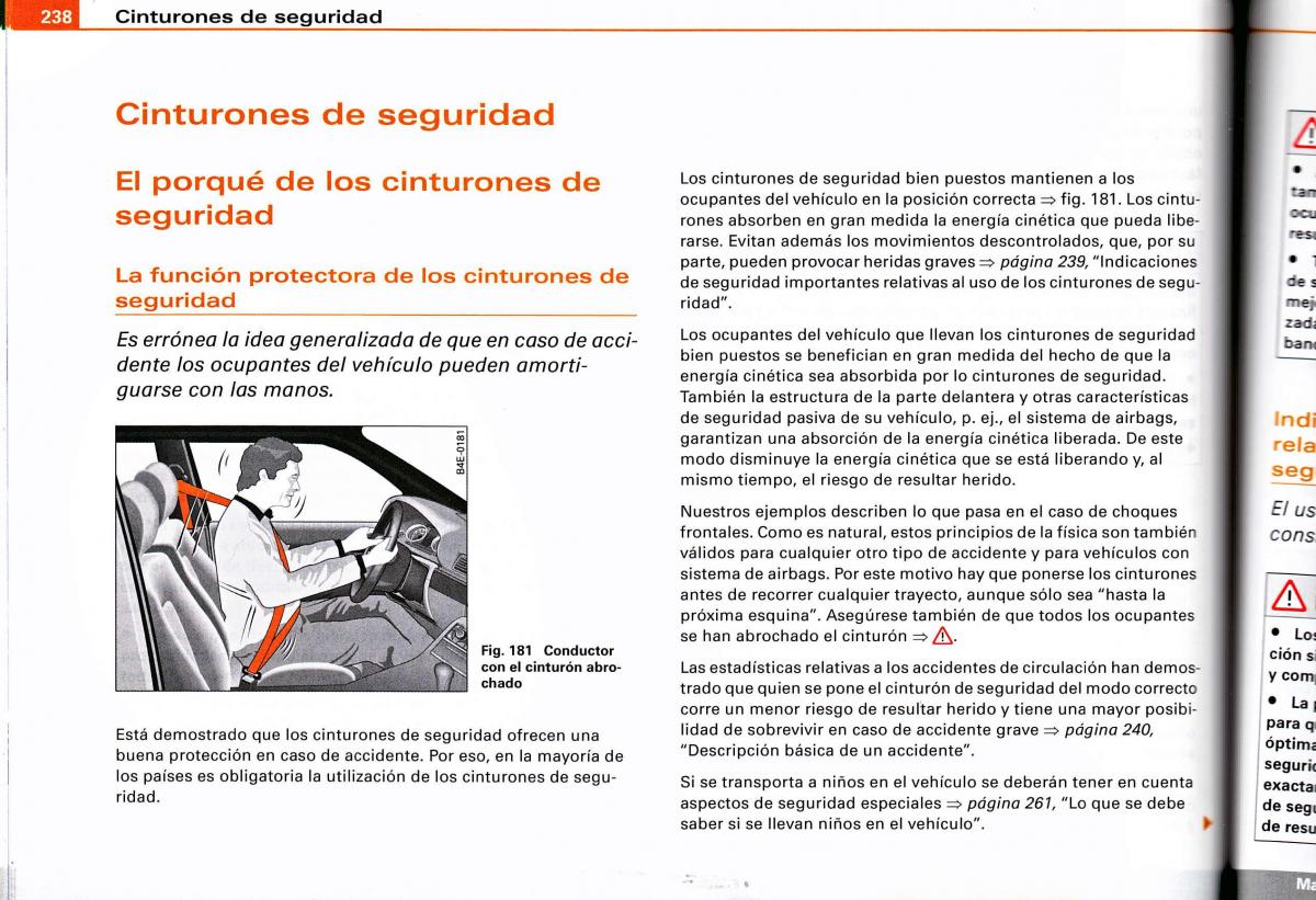 Audi A4 B6 8E manual del propietario / page 232