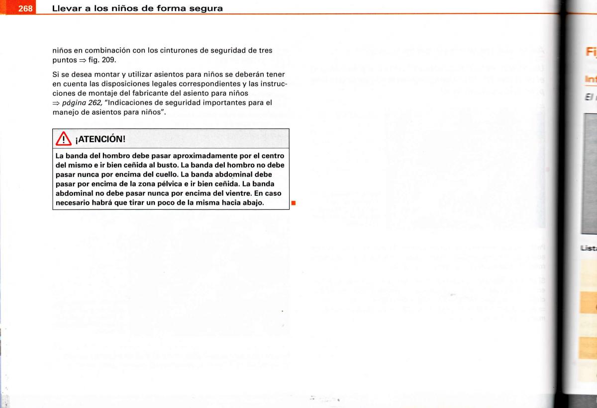 Audi A4 B6 8E manual del propietario / page 262