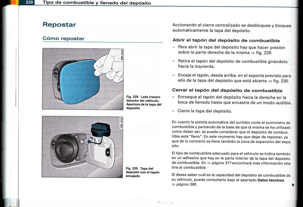 Audi A4 B6 8E manual del propietario / page 304