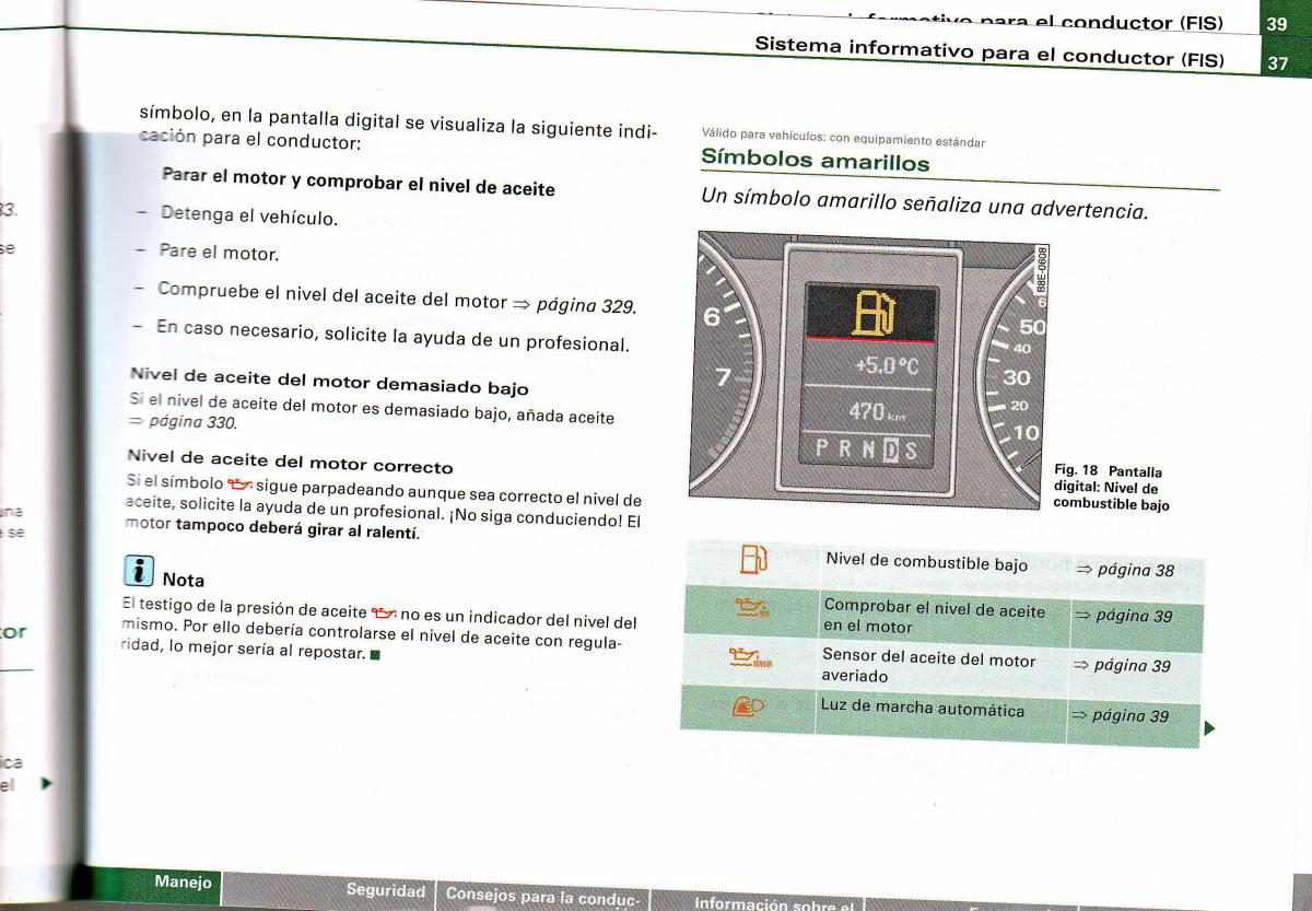 Audi A4 B6 8E manual del propietario / page 33