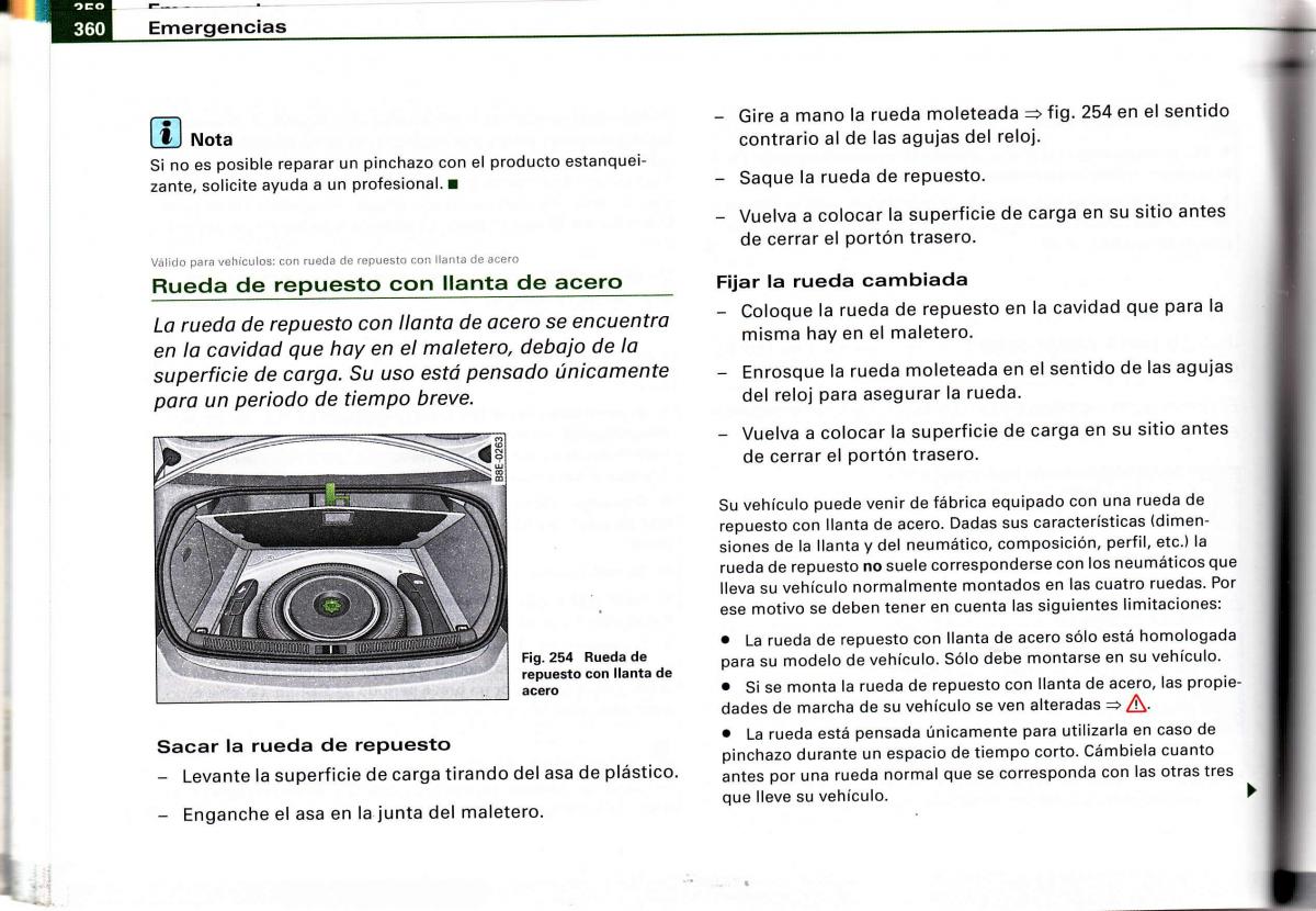 Audi A4 B6 8E manual del propietario / page 340