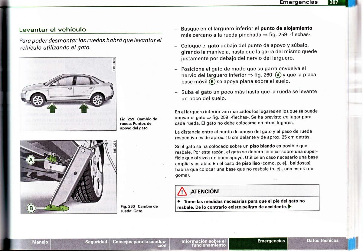 Audi A4 B6 8E manual del propietario / page 346