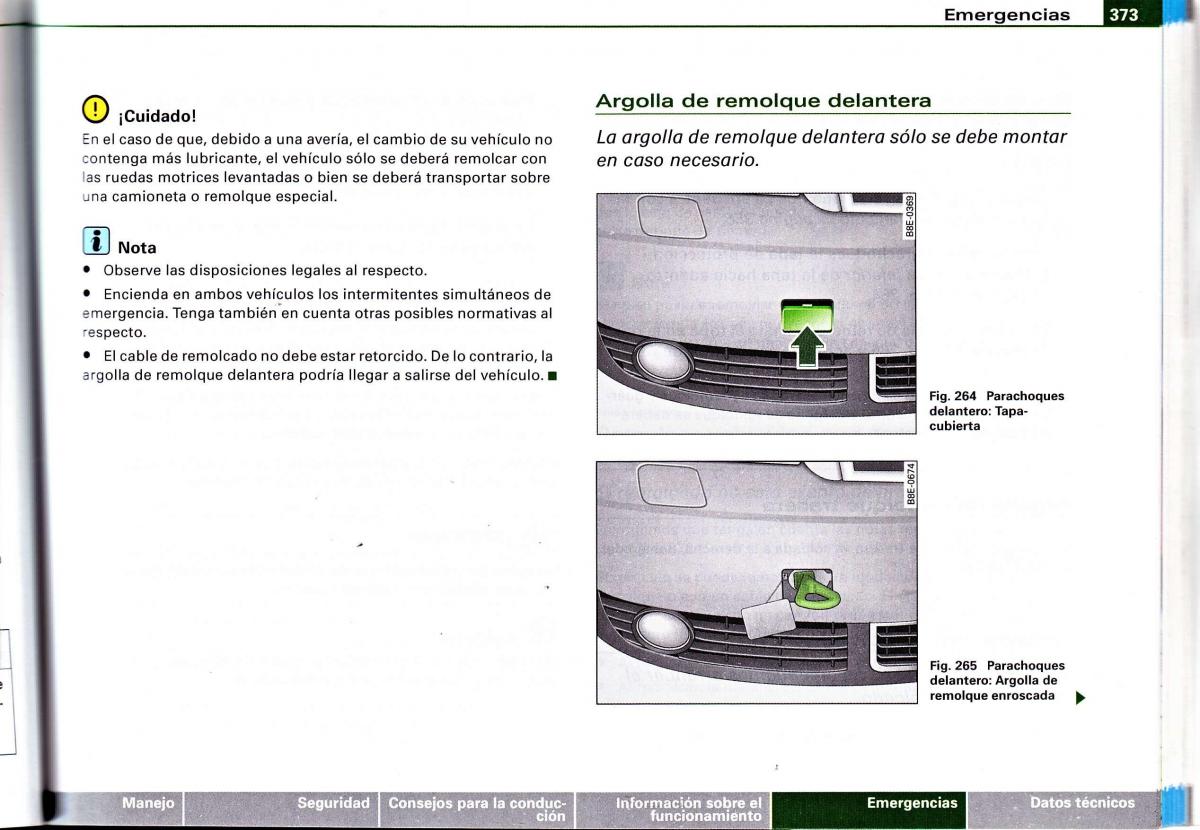 Audi A4 B6 8E manual del propietario / page 352